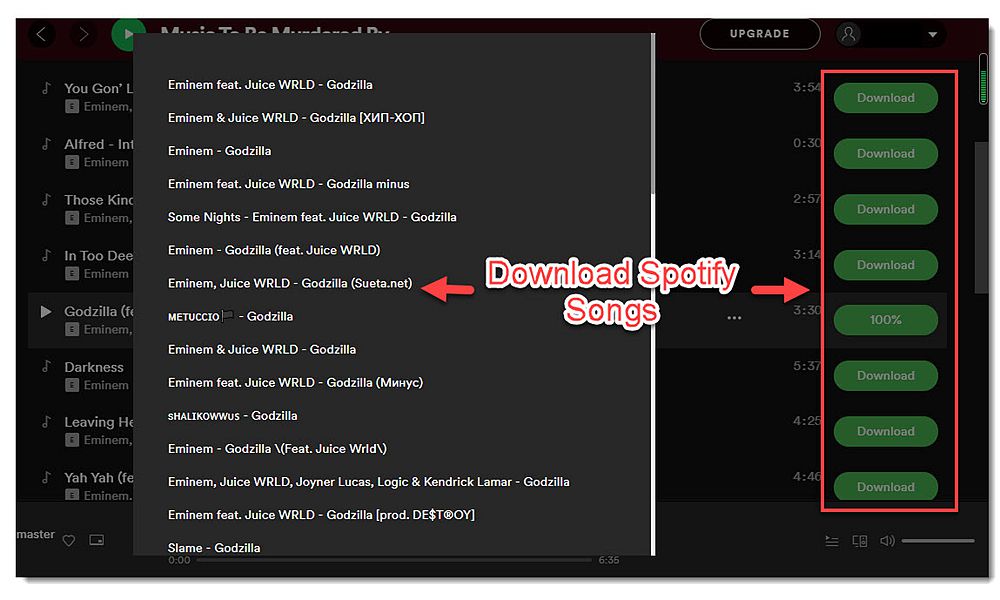 how to download songs on spotify premium